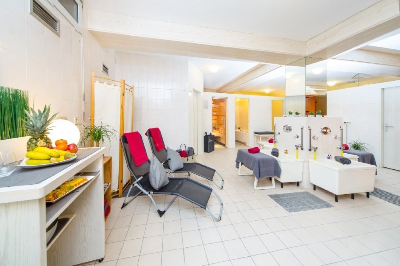 Kneippbereich im Kurhotel Roswitha